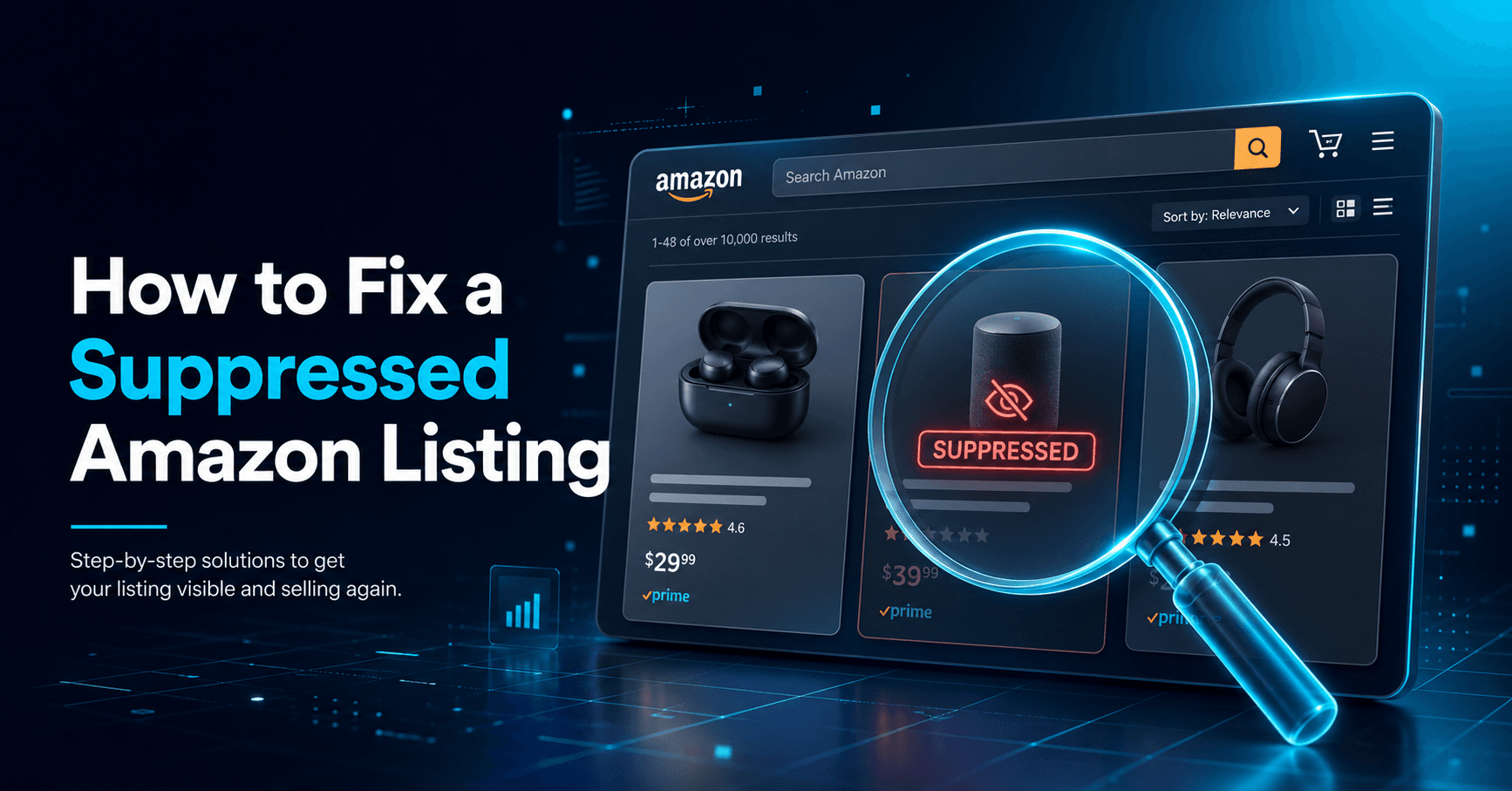 How to Fix a Suppressed Amazon Listing (2026 Step-by-Step)